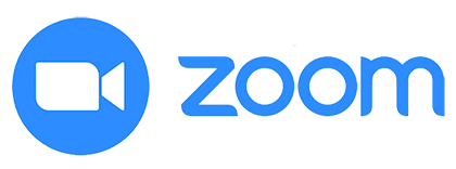 Image of the Zoom logo