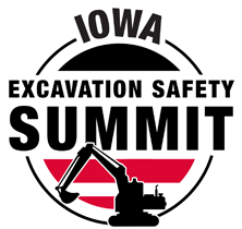 The logo of the Iowa Excavation Safety Summit